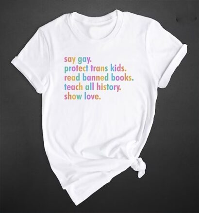 Say Gay Shirt, Equality Shirt, Human Rights Shirt