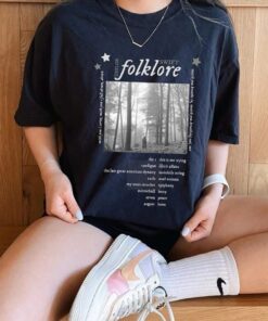 Folklore Album Tracklist Unisex Shirt