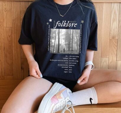 Folklore Album Tracklist Unisex Shirt