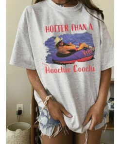 Alan Jackson Inspired Tee, Vintage Hotter Than A Hoochie Coochie Chattahoochee Alan T-Shirt, Alan Jackson Tour Shirt