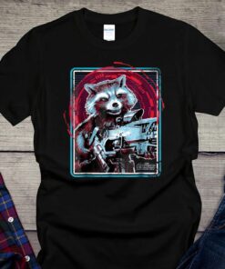 Rocket Raccoon Shirt, Guardians Of The Galaxy Shirt