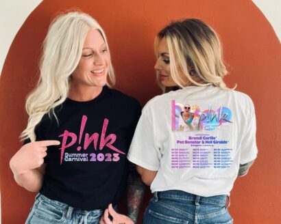 P!nk Pink Singer Summer Carnival 2023 Tour T-Shirt, Trustfall Album Shirt