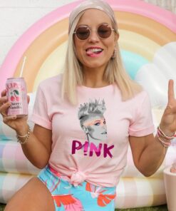 P!nk Pink Singer Summer Carnival 2023 Tour T-Shirt,Trustfall Album Shirt