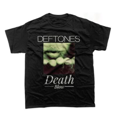 Deftones Unisex T-Shirt, Death Blow Song Tee, Chino Moreno Merch