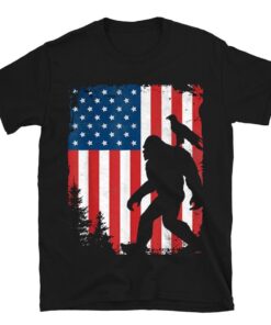 Bigfoot 4th Of July T-Shirt