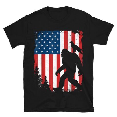 Bigfoot 4th Of July T-Shirt