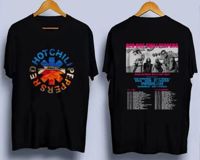 Red Hot Chili Peppers Tour 2023 Shirt, Red Hot Chili Peppers Shirt