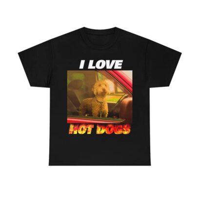 I Love Hot Dogs shirt, Dogs cute shirt