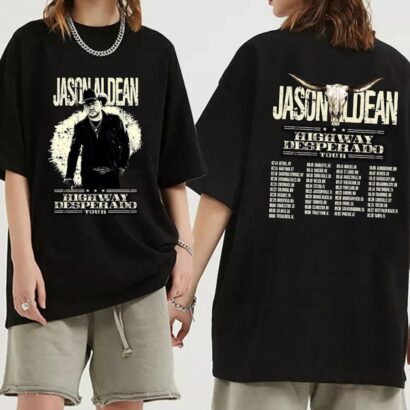 Jason Aldean Highway Desperado Tour 2023 Shirt, Jason Aldean Shirt