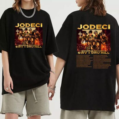 Jodeci Summer Block Party Tour 2023 Shirt, Jodeci Band Shirt