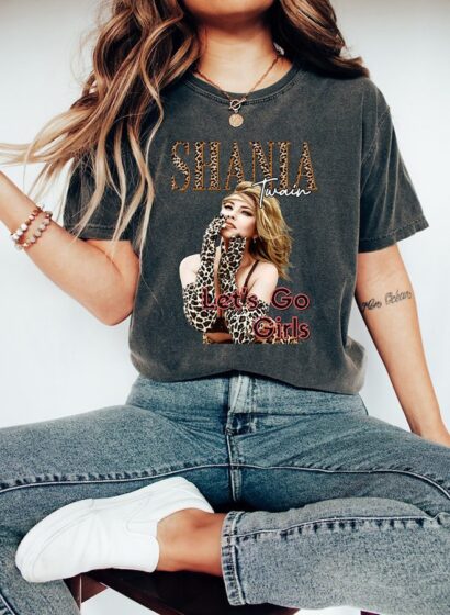 Shania Twain Shirt - Lets Go Girls Shirt - Queen Of Me Shirt Tour Shirt