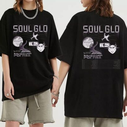 Soul Glo and Mspaint 2023 Tour Shirt, Soul Glo Shirt, Mspaint 2023 Concert Shirt