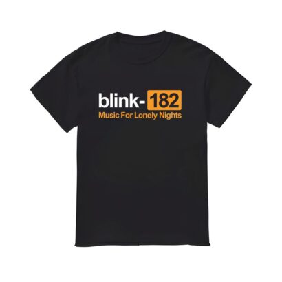 Blink-182 Music For Lonely Nights Shirt, Blink-182 T-shirt