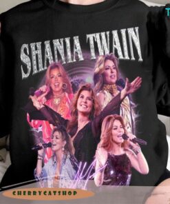 Vintage Shania Twain Merch T Shirt, Queen Of Me Tour Hoodie