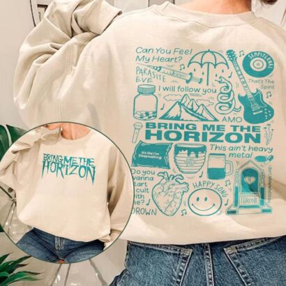 Bring Me The Horizon Shirt, Bring Me The Horizon Album Tee