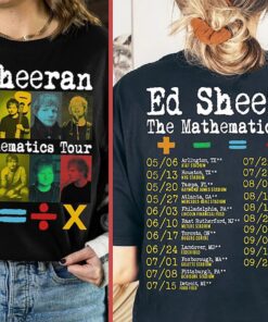 Ed. Sheeran Tour Shirt, Mathematics Tour 2023 Shirt