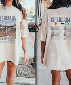 Ed Sheeran The Mathematics Tour 2023, Ed Sheeran Tour Shirt