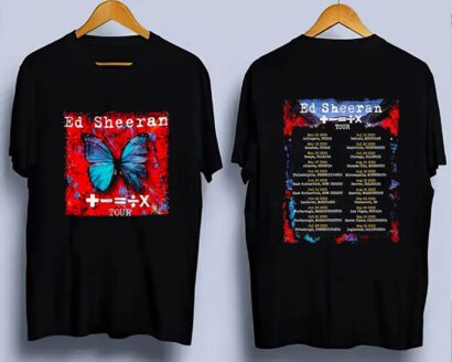 Ed Sheeran Concert Shirt, Mathematics Tour 2023 Shirt