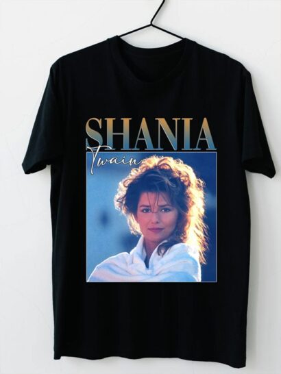 Shania Twain 90s shirt, Shania Twain vintage shirt, Retro Shania Twain T-shirt