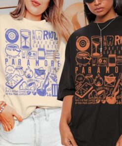 Paramore Doodle Art Shirt, Paramore Album Lyrics Merch Tee Sweatshirt Hoodie