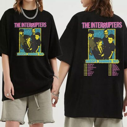 The Interrupters 2023 Europe Tour Shirt, The Interrupters Band Shirt