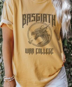 Comfort Colors Fourth Wing Basgiath War College Shirt, Rebecca Yarros Shirt