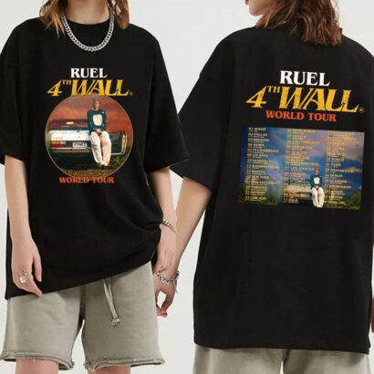 Ruel 4th Wall World Tour 2023 Shirt, Ruel Shirt