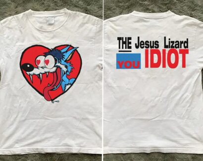 The Jesus Lizard Idiot T-Shirt, The Jesus Lizard Rock Band Tour Concert Shirt