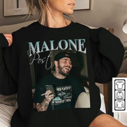 Post Malone Shirt, Retro Post Malone Fan Sweatshirt