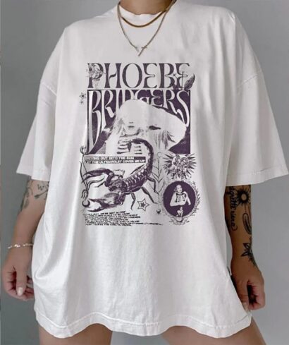 Phoebe Bridgers Shirt, Phoebe Bridgers Punisher shirt