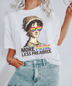 More Pride Less Prejudice Lgbt Shirt