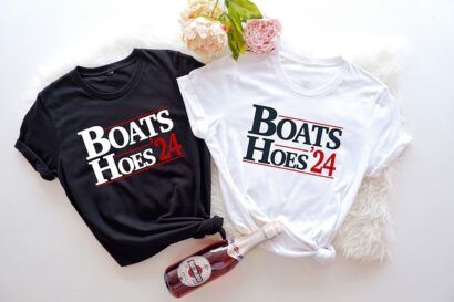 Boats and Hoes 24 T-Shirt, Funny Stepbrothers T-Shirt