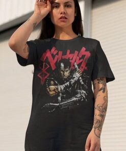 Berserk T Shirt, Guts Shirt, Anime Shirt