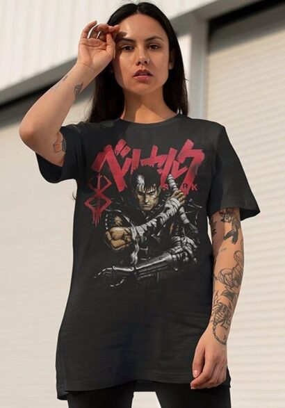 Berserk T Shirt, Guts Shirt, Anime Shirt