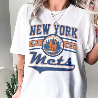 New York Baseball Shirt, New York EST 1962 T-shirt