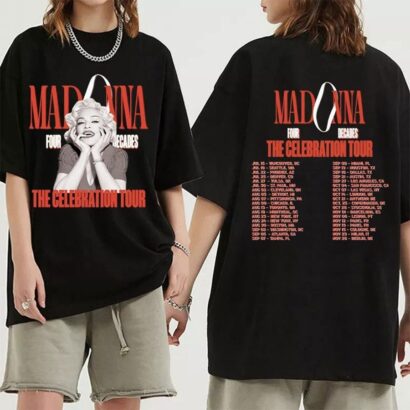 Madonna The Celebration Tour 2023 Shirt, Madonna Shirt