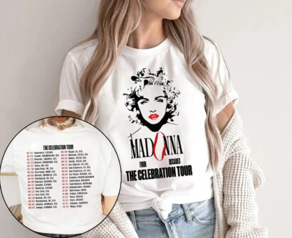 Madonna The Celebration Tour 2023 Shirt, The Celebration Tour Tee