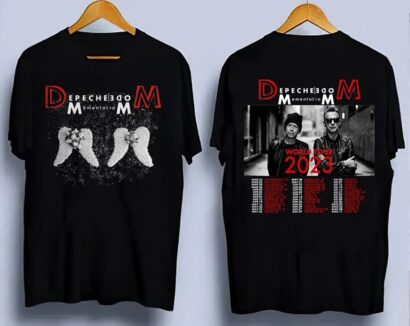 Depeche Mode Memento Mori Tee, Depeche Mode 2023 Tour Tee