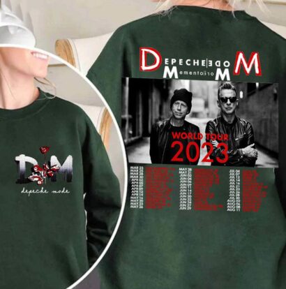 Depeche Mode Tour 2023 Shirt, Memento Mori World Tour Tee