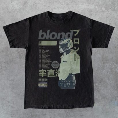 Frank Ocean Blond Album T-Shirt , Frank Blond Vintage 90s Style Graphic Shirt