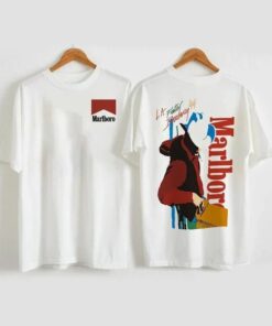 Marlboro Shirt, Vintage 80s Marlboro Cowboy T-shirt, Marlboro Cowboy Shirt