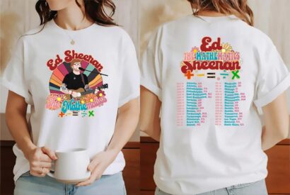 Retro Ed Sheeran Shirt, The Mathematics Tour Shirt