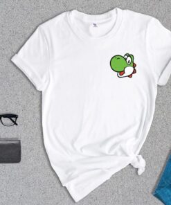 Pocket Yoshi Shirt, Cute Yoshi Shirt, Mario Shirt