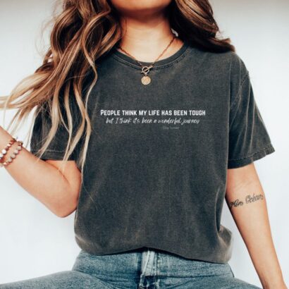 Comfor color Tina Turner Shirt with Quote, Tina Turner T shirt, Tina Turner Fan Gif