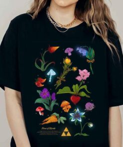 Flora Of Hyrule Shirt, Legend Of Zelda Tee, Hyrule Flora Shirt