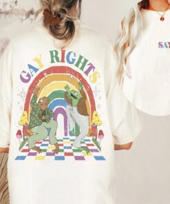 Say Gay Shirt, Frog Toad Say Gay Rights Tee