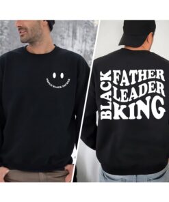 Proud Black Father Sweatshirt, Fathers Day Gift Shirt