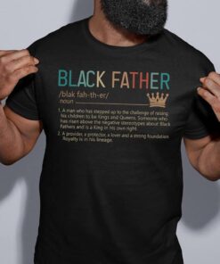 Father's Day Shirt, Best Dad shirt, Black Father Classic T-Shirt
