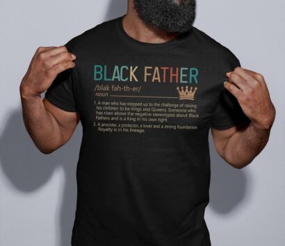 Father's Day Shirt, Best Dad shirt, Black Father Classic T-Shirt