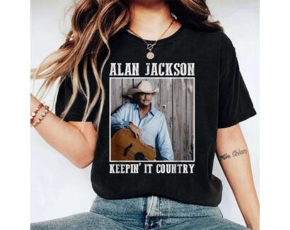 Alan Jackson Keepin' It Country Shirt, Alan Jackson Shirt